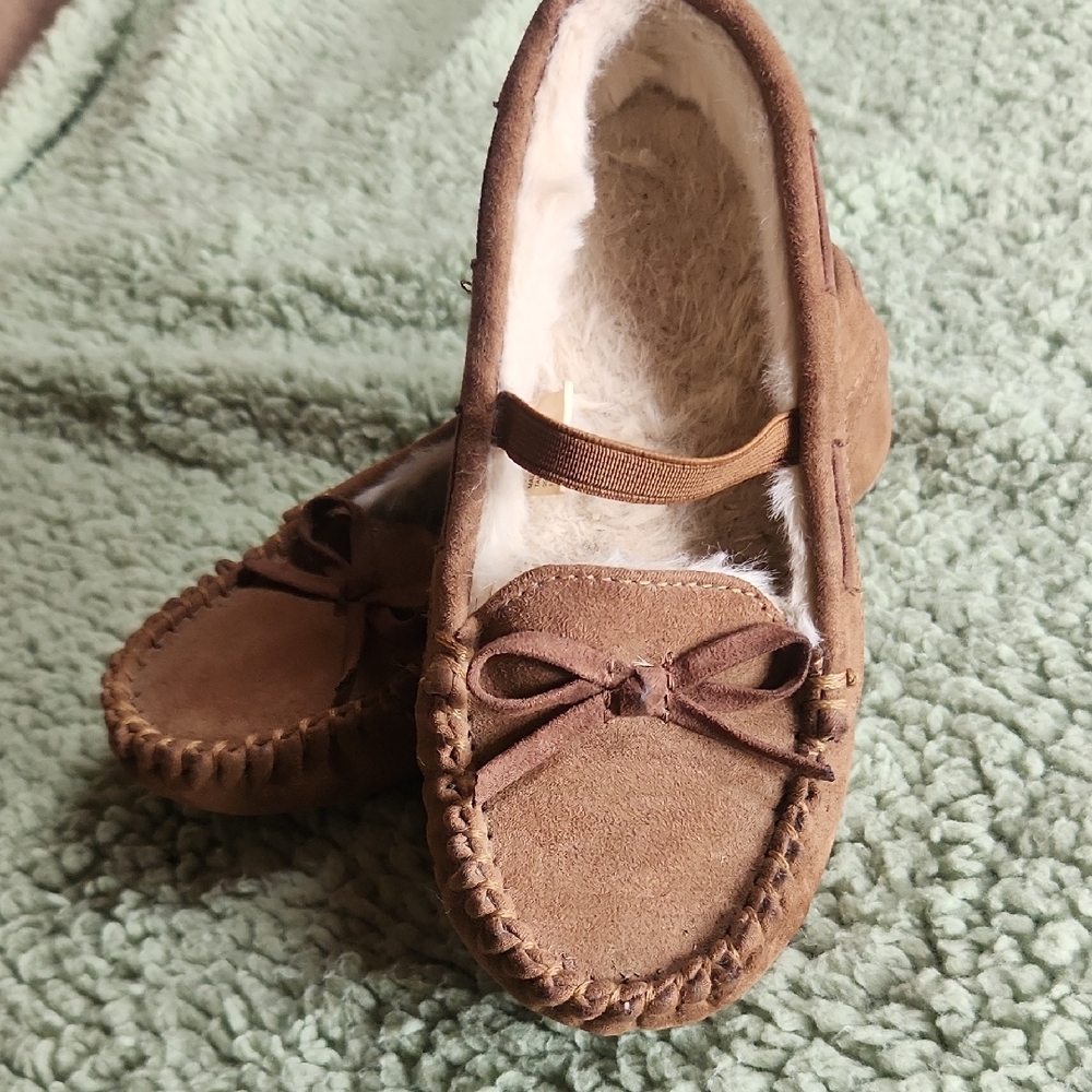 Target Brown Kids Moccasins